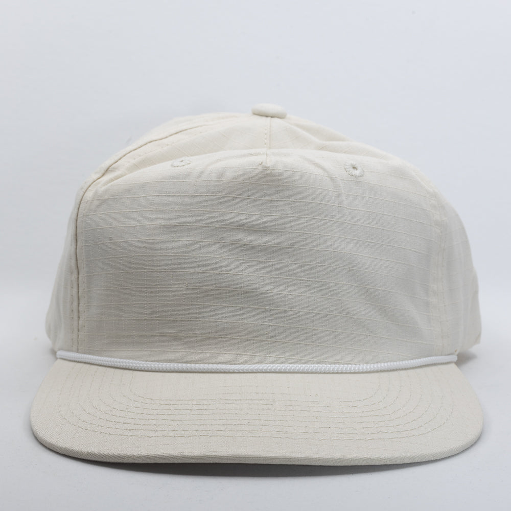 Woodsman Cap in Bone Ripstop
