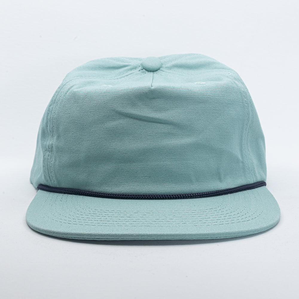 Concert Cap in Seafoam Twill