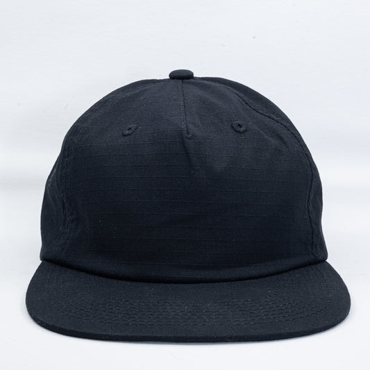 Gym Teacher Cap in Pitch Black Ripstop