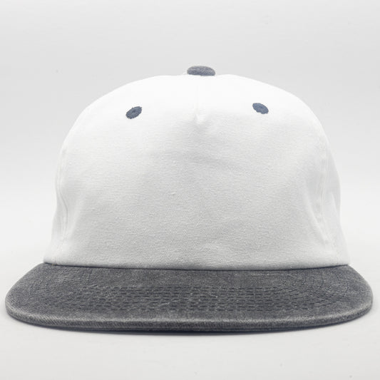 The Dually Cap in Snow / Washed Black